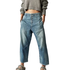 Free People We The Free Osaka Mid Rise Barrel Size 33